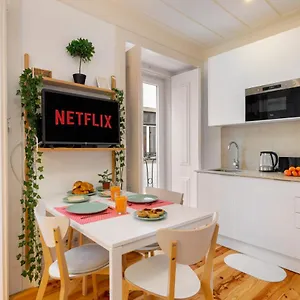 Apartamento Whome Intendente Modern 1-bed W/ Lift & Ac In Notch Location, Lisboa